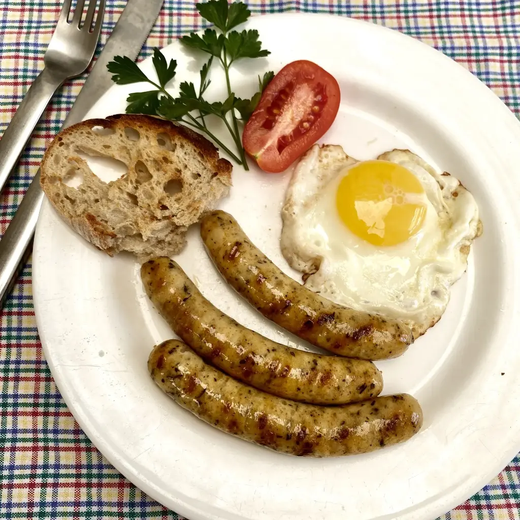 Chicken chipolata sausages - frozen